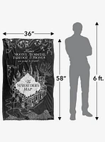 Harry Potter Marauder's Map 36x58" Throw Blanket