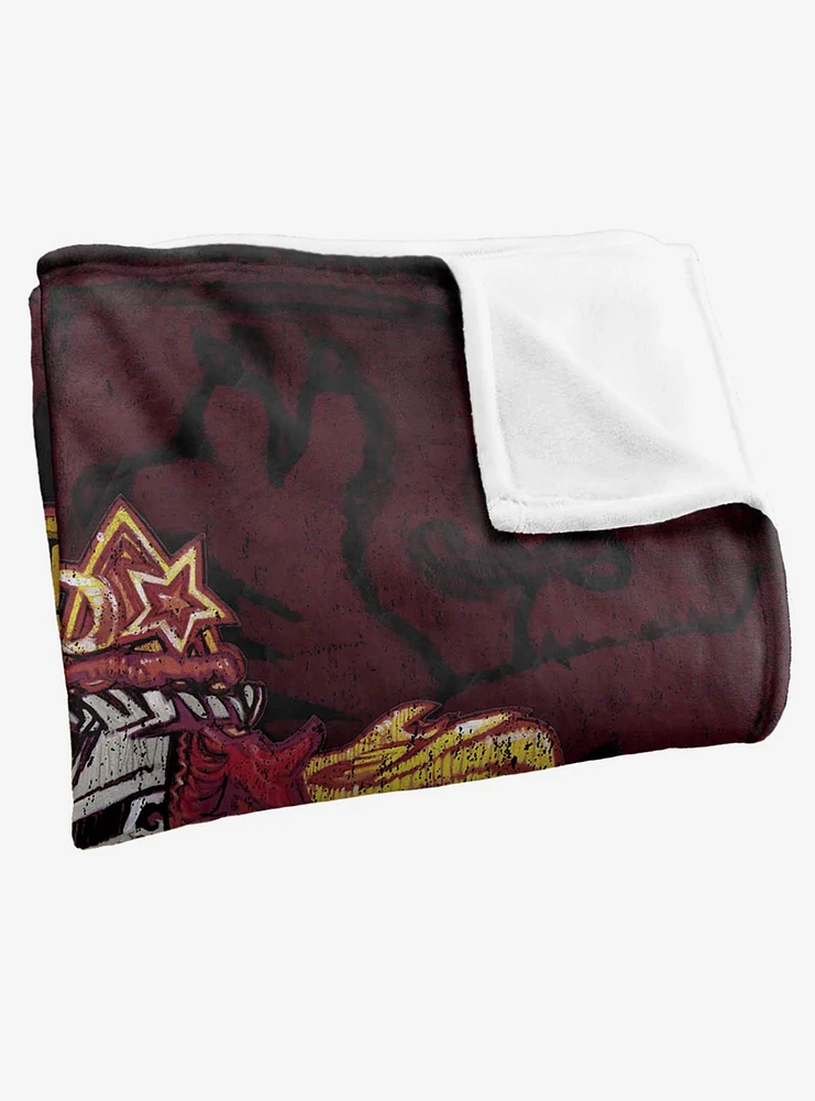 Harry Potter Gryffindor House Crest 50x60" Throw Blanket