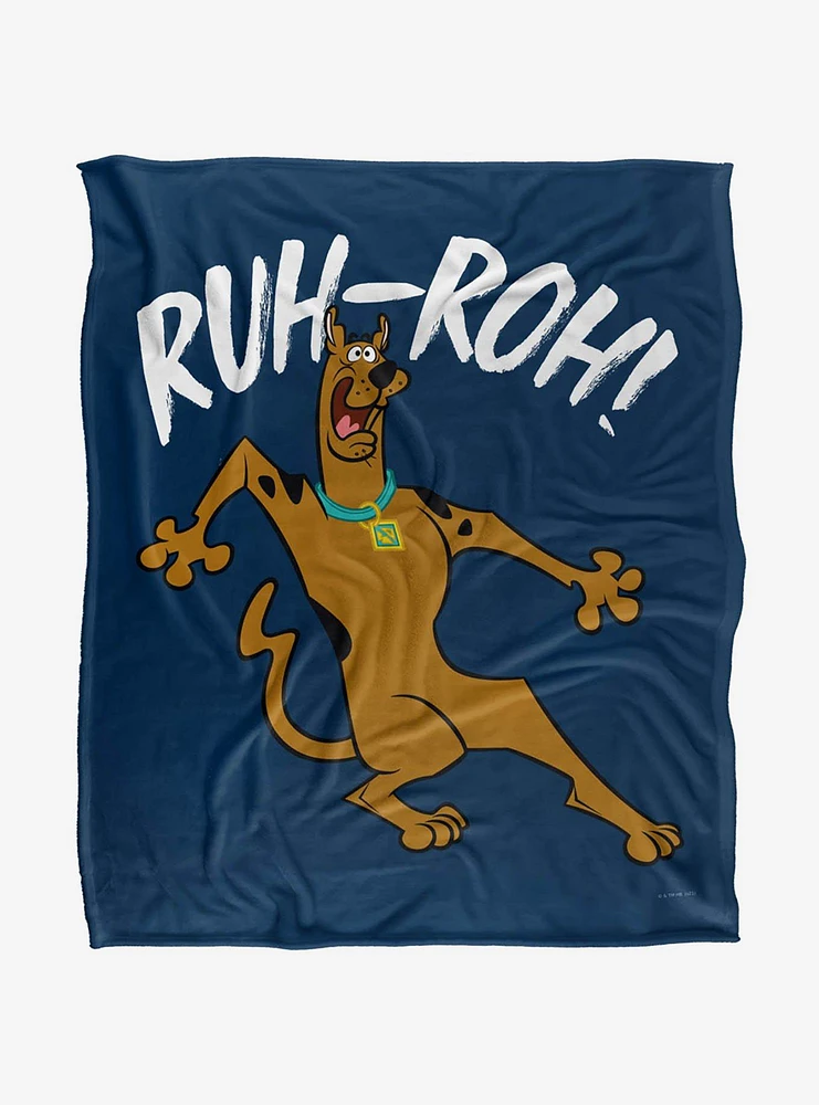 Scooby-Doo! Ruh Roh 50x60" Throw Blanket