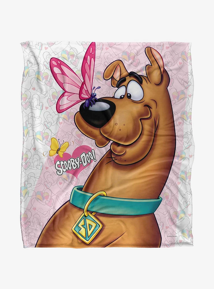 Scooby-Doo! Butterfly 50x60" Throw Blanket