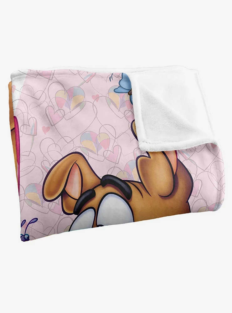 Scooby-Doo! Butterfly 36x58" Throw Blanket