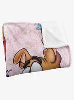 Scooby-Doo! Butterfly 36x58" Throw Blanket