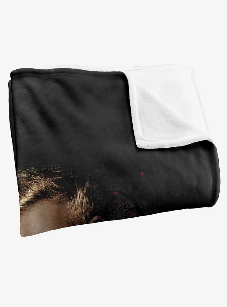 The Vampire Diaries Never Destroy 50x60" Throw Blanket