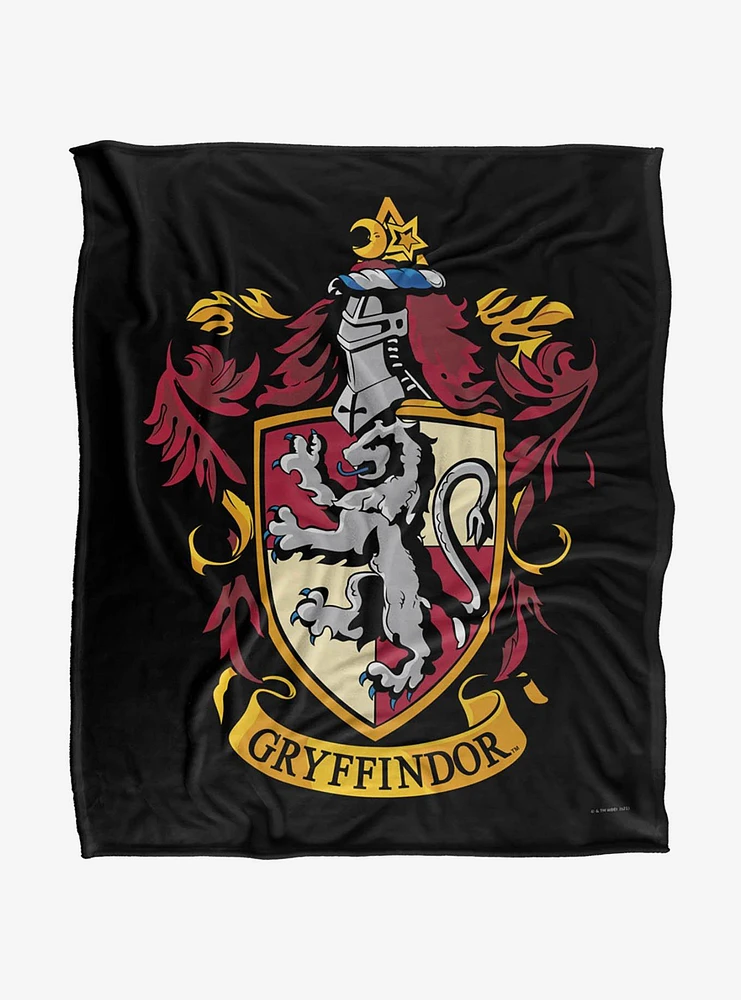 Harry Potter Gryffindor Crest 50x60" Throw Blanket