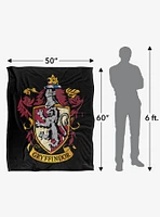 Harry Potter Gryffindor Crest 50x60" Throw Blanket