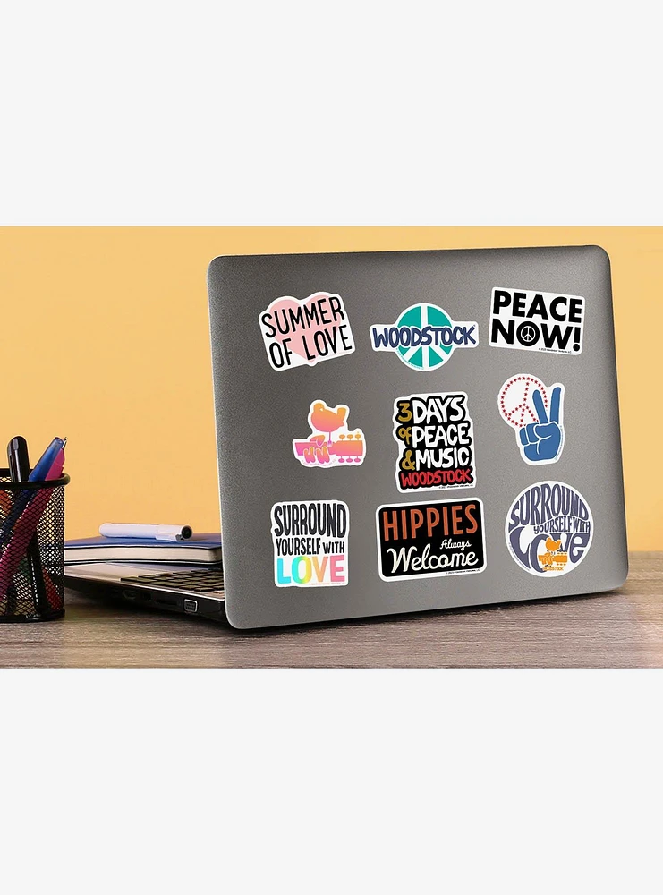 Woodstock 100ct Vinyl Stickers Variety Pack