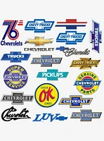 Chevrolet Branding 100ct Vinyl Stickers Variety Pack