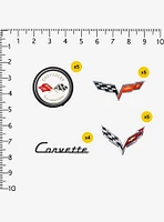 Chevrolet Corvette 100ct Vinyl Stickers Variety Pack