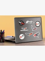 Chevrolet Corvette 100ct Vinyl Stickers Variety Pack