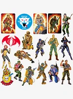 G.I. Joe Retro 100ct Vinyl Stickers Variety Pack