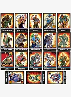 G.I. Joe Retro Card 100ct Vinyl Stickers Variety Pack