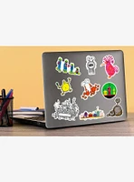 Jim Henson Signature Collection 100ct Vinyl Stickers Variety Pack