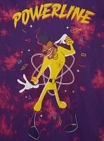 Disney A Goofy Movie Powerline Tie-Dye Plus T-Shirt Dress