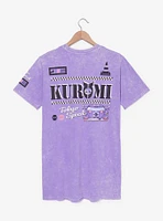Sanrio Kuromi Racing T-Shirt Dress - BoxLunch Exclusive