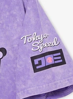 Sanrio Kuromi Racing T-Shirt Dress - BoxLunch Exclusive