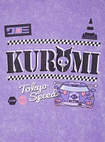 Sanrio Kuromi Racing T-Shirt Dress - BoxLunch Exclusive