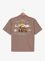 Disney Pixar Cars Tow Mater Woven Button Up — BoxLunch Exclusive