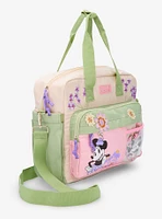 Disney Minnie Mouse Floral Retro Convertible Messenger Bag — BoxLunch Exclusive