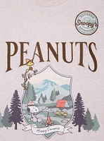 Peanuts Snoopy Beagle Scouts Contrast T-Shirt — BoxLunch Exclusive