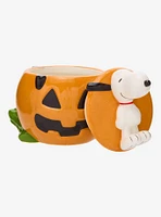 Peanuts Snoopy Jack-o-Lantern Cookie Jar — BoxLunch Exclusive