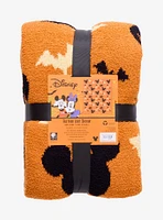 Disney Mickey Mouse Halloween Icons Feather Knit Throw — BoxLunch Exclusive