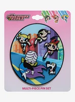 The Powerpuff Girls Fight Scenic Enamel Pin Set — BoxLunch Exclusive