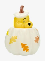 Disney Winnie the Pooh Figural White Pumpkin Cookie Jar - BoxLunch Exclusive