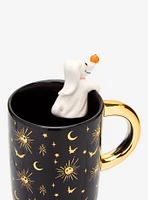 Disney The Nightmare Before Christmas Zero Black and Gold Critter Mug — BoxLunch Exclusive
