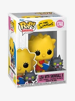 Funko Pop! Television The Simpsons Lisa With Snowball II Vinyl Figure