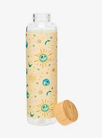 Disney The Nightmare Before Christmas Jack Skellington Celestial Glass Water Bottle — BoxLunch Exclusive