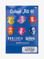 Axolotl Floral Blind Bag Glitter Enamel Pin — BoxLunch Exclusive