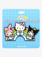 Sanrio Hello Kitty and Friends Rainbow Layered Multi-Pin Set - BoxLunch Exclusive
