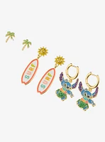 Baublebar Disney Lilo & Stitch Surf Stitch Earring Set - BoxLunch Exclusive