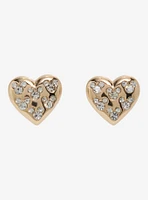 Our Universe Disney Mickey Mouse Rhinestone Heart Earrings — BoxLunch Exclusive