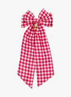 Disney Winnie the Pooh Gingham Hair Bow — BoxLunch Exclusive