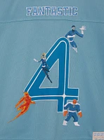 Marvel The Fantastic Four: First Steps Sue Storm Women's Plus Cropped Football Jersey - BoxLunch Exclusive
