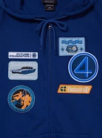 Marvel The Fantastic Four: First Steps Icon Patches Hoodie - BoxLunch Exclusive