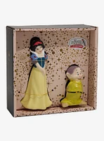 Disney Snow White and the Seven Dwarfs Snow White & Dopey Figural Salt and Pepper Shakers
