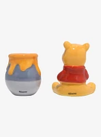 Disney Winnie the Pooh Honey Pot & Pooh Bear Figural Salt & Pepper Shaker Set