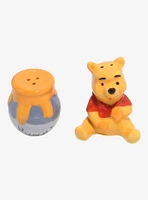 Disney Winnie the Pooh Honey Pot & Pooh Bear Figural Salt & Pepper Shaker Set