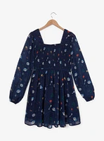 Coraline Icons Chiffon Dress — BoxLunch Exclusive