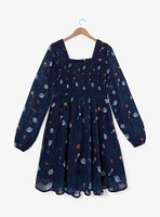 Coraline Icons Plus Chiffon Dress — BoxLunch Exclusive