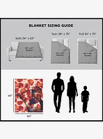 The Wizard of Oz Floral Wonder Silk Touch Throw Blanket