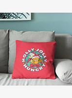 Garfield Holly Jolly Hungry Throw Pillow