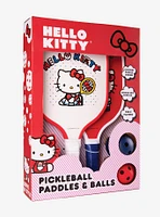 Sanrio Hello Kitty Pickleball Paddles & Balls Set