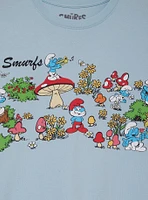 The Smurfs Village Scene Women's T-Shirt - BoxLunch Exclusive