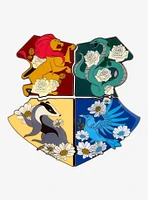 Harry Potter Hogwarts House Crest Enamel Pin Set - BoxLunch Exclusive