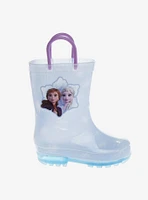 Disney Frozen Anna and Elsa Dual Sizes Toddler & Youth Rainboots