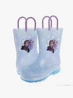 Disney Frozen Anna and Elsa Dual Sizes Toddler & Youth Rainboots