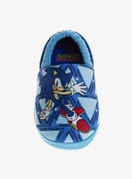 Sega Sonic The Hedgehog Toddler & Boys Dual Sizes Slippers